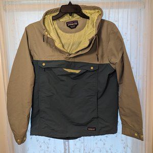 Patagonia Anorak Grey and Blue | Medium